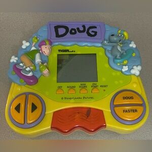 DOUG Handheld Game Tiger Electronics Vintage 1999 Tested Working
